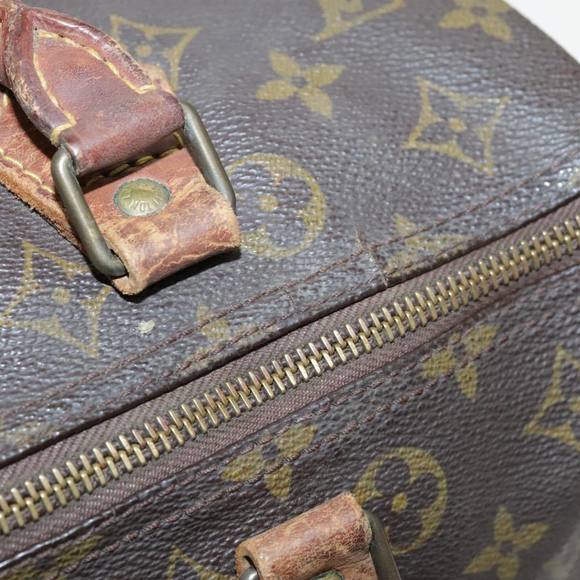 LOUIS VUITTON Monogram Speedy 30 Hand Bag M41526 LV Auth 94336 - Picture 9 of 16